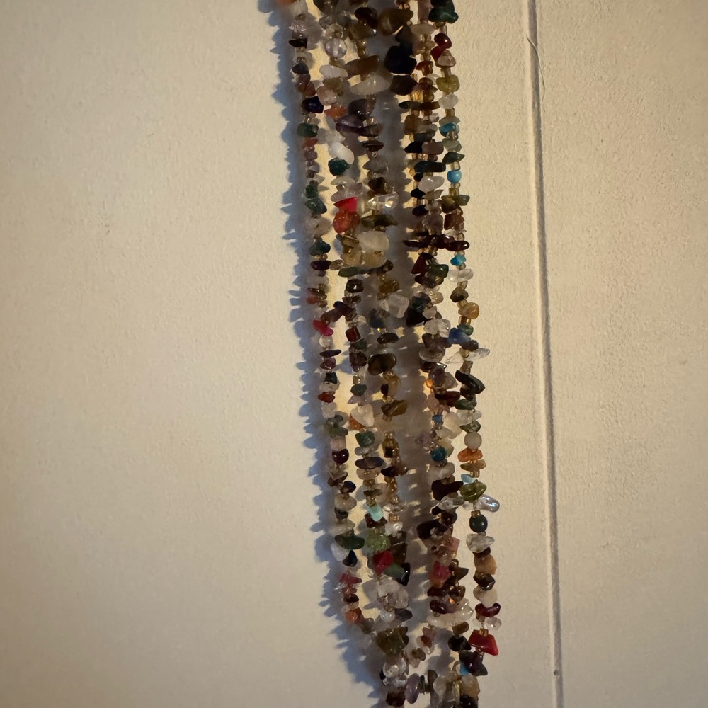 Multicolor Gemstone Necklace - image 4
